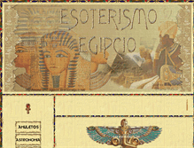 Tablet Screenshot of esoterismo-egipcio.elreinomagico.net